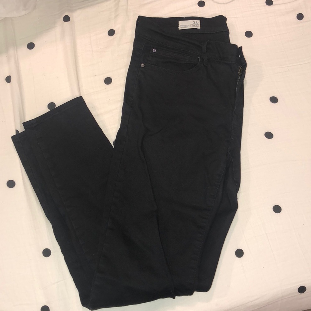 Gap black skinny jean